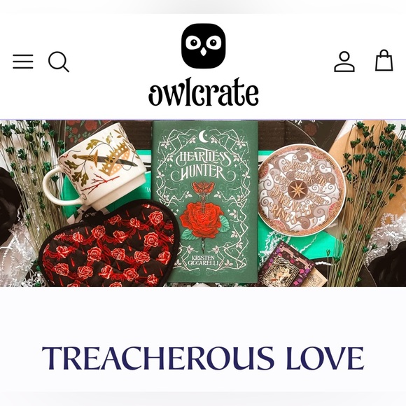 OwlCrate Readers’ Box Other - TAKE 50% OFF! Owlcrate “Curated For Readers” February 2024 BOX-NEW!